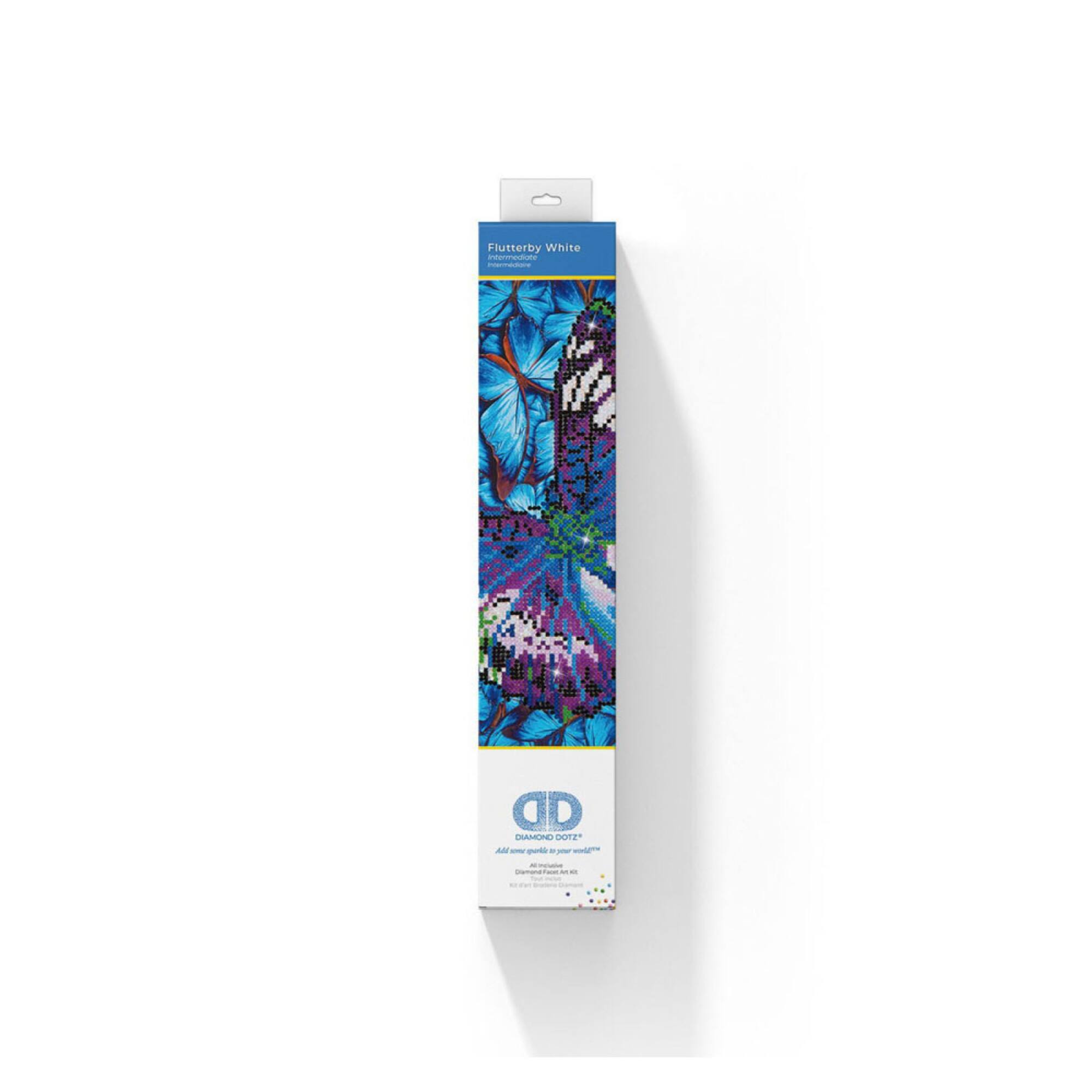 Diamond Dotz® Flutterby White Diamond Painting Kit